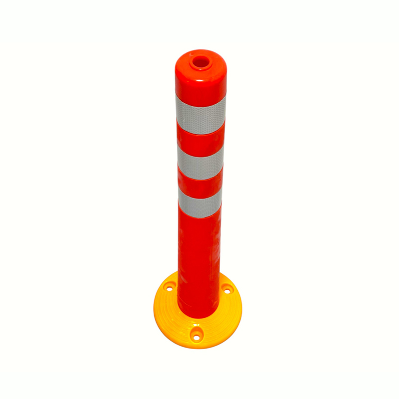 Flexibilný PVC stĺpik s reflexnými goliermi