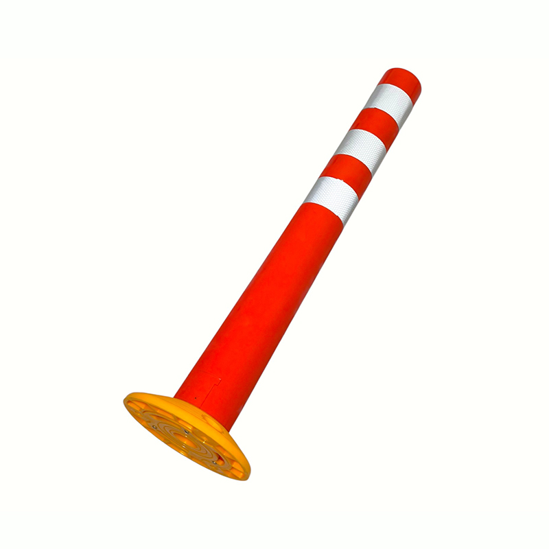 Flexibilný PVC stĺpik s reflexnými goliermi