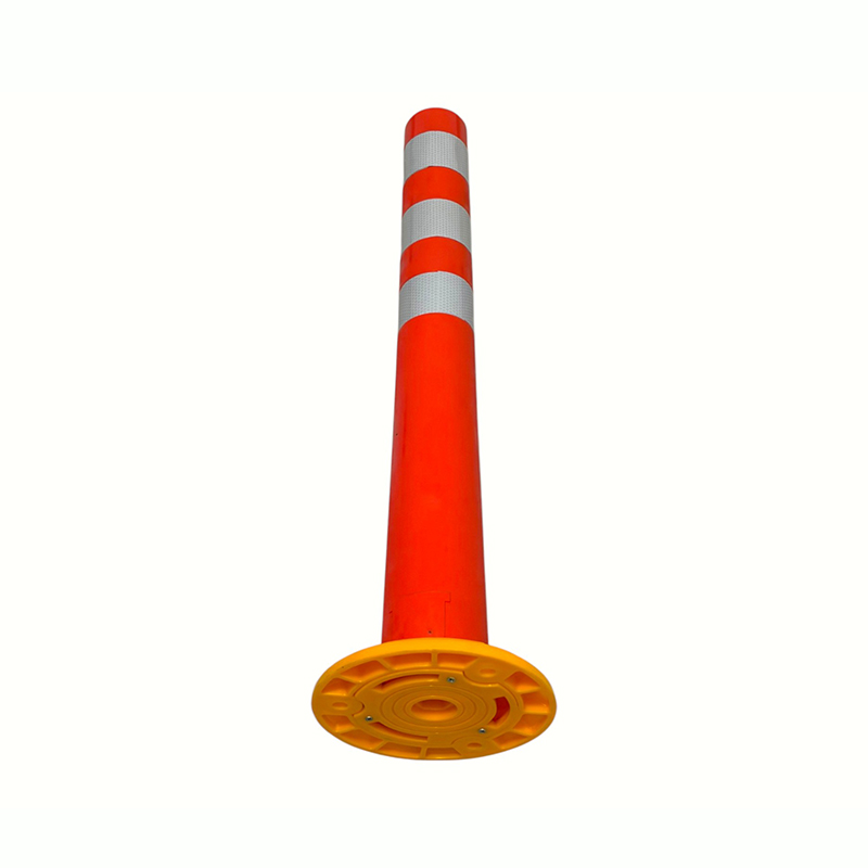 Flexibilný PVC stĺpik s reflexnými goliermi