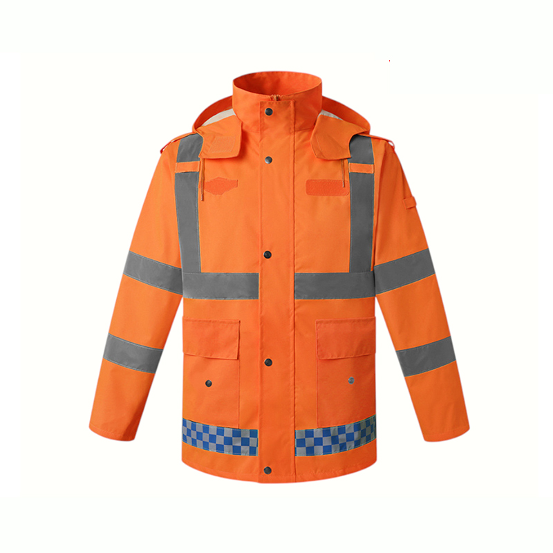 Ochranná bunda/nohavice z Oxford Fabric High-Visibility