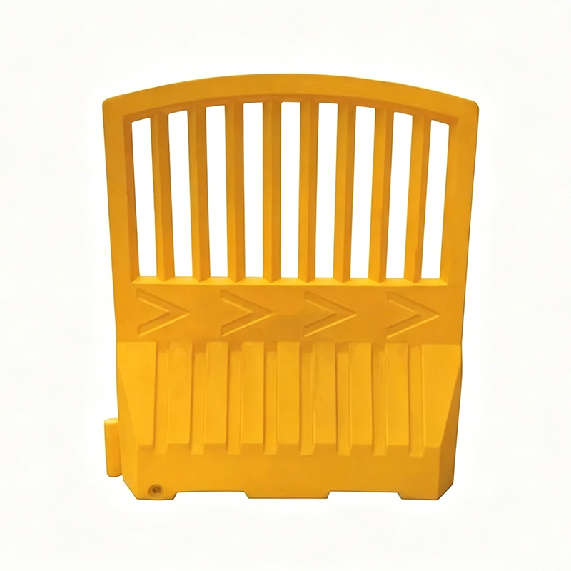 Vysokoprofilová plastová bariéra pre bezpečnosť na cestách