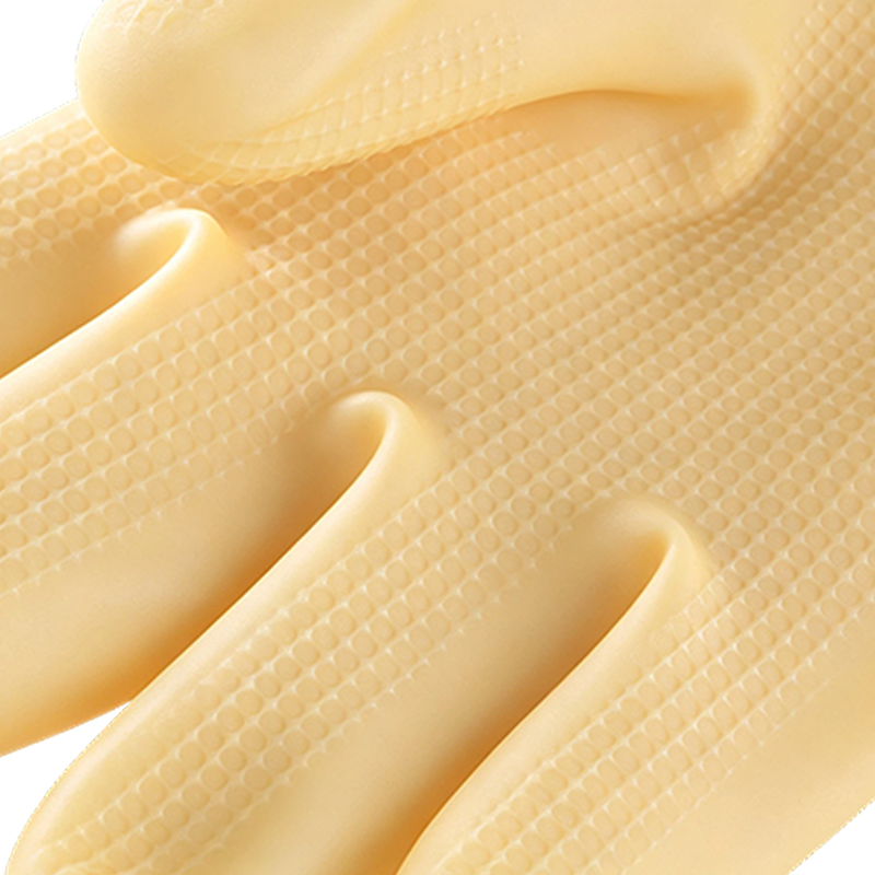 Latexové gumené rukavice odolné voči kyselinám a zásadám