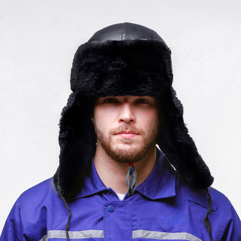 Cold-Proof Insulated FRP Safety Helmet