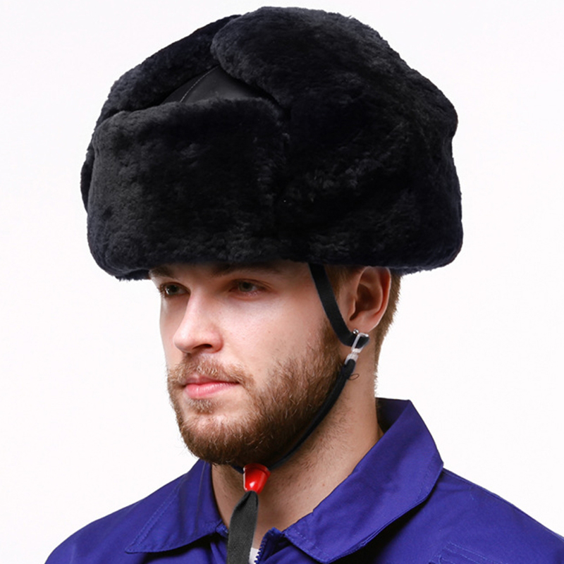Cold-Proof Insulated FRP Safety Helmet