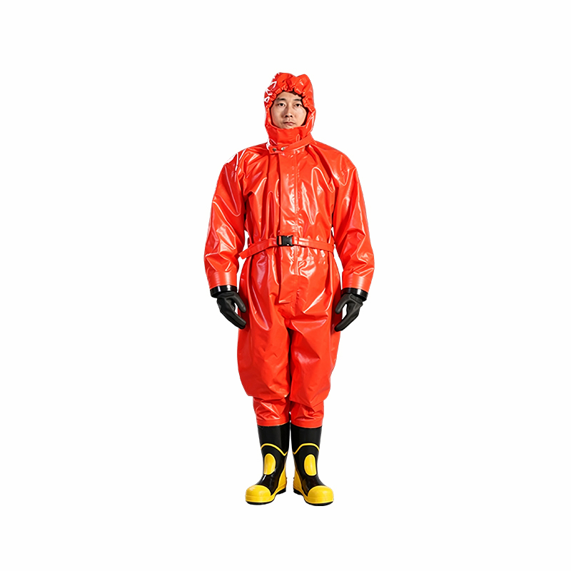 Ľahký polouzavretý chemický ochranný oblek